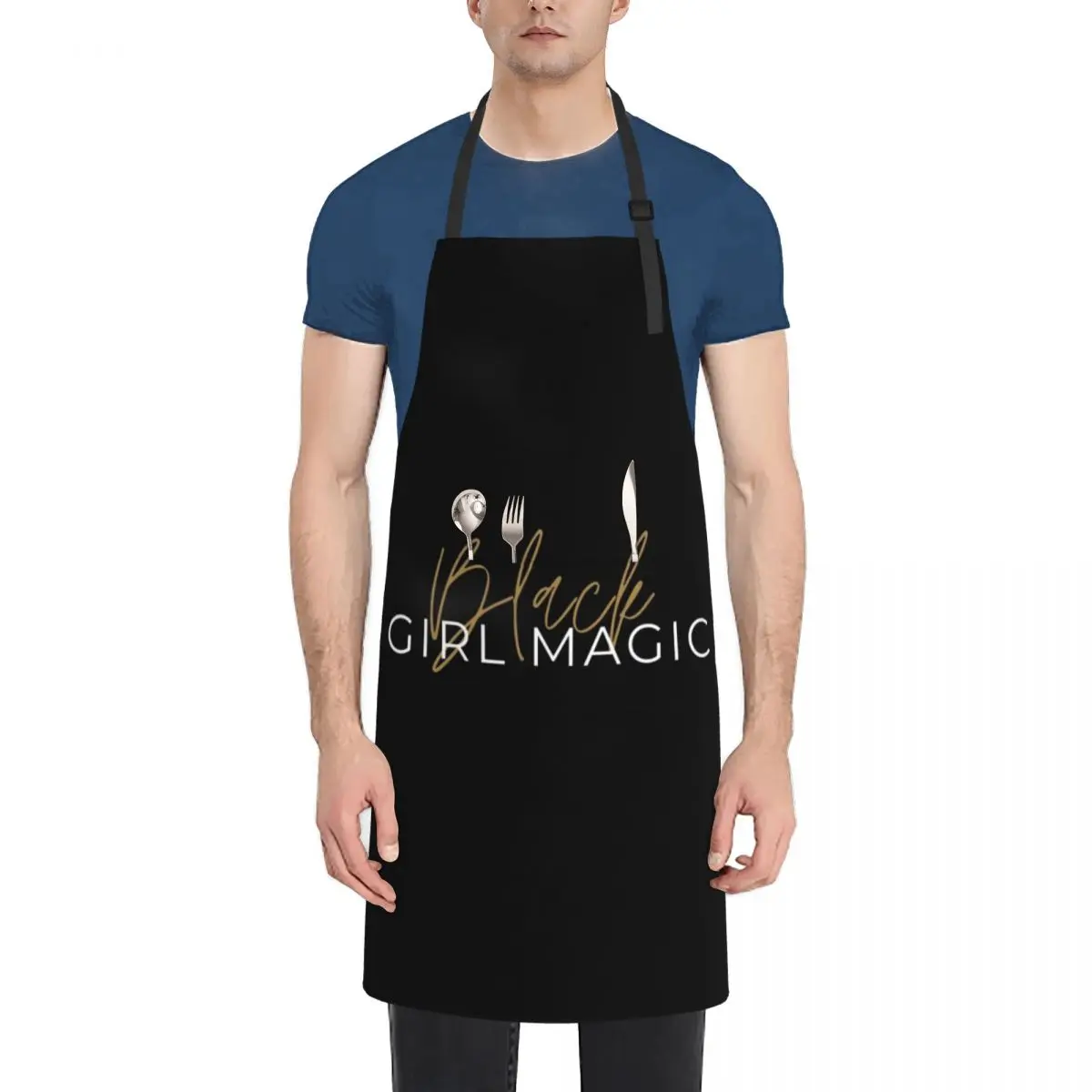 

Black girl magic Apron Women's Children'S Customizable Woman For Hairdresser Apron