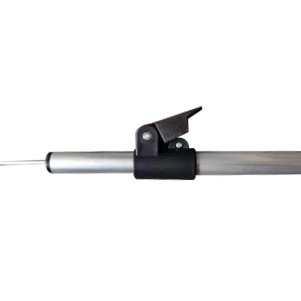 Camping Setup Camping Pole Clamp Annexe Pole Fastener Adjustable Clamp Black Color Hassle-free Installation Camping Experience