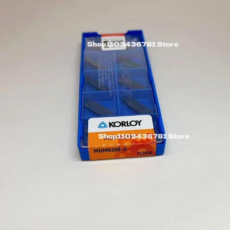 KORLOY MGMN150-G PC9030 /MGMN200-G PC9030 /MGMN300-G PC9030 /MGMN400-G PC9030 CNC turning blade carbide inserts 10Pcs