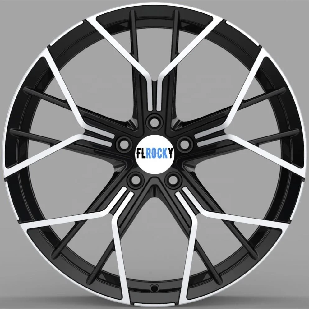 Customized 5X120 Forged Wheels Black 19 20 21 22 23 Inch For Racing Car Wheels New Condition With 25Mm ET