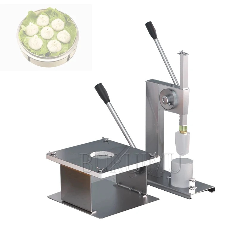 10-25g/5-55g/30-75g Small Manual Steamed Stuffed Bun Forming Machine Commercial Home Baozi Making Kitchen