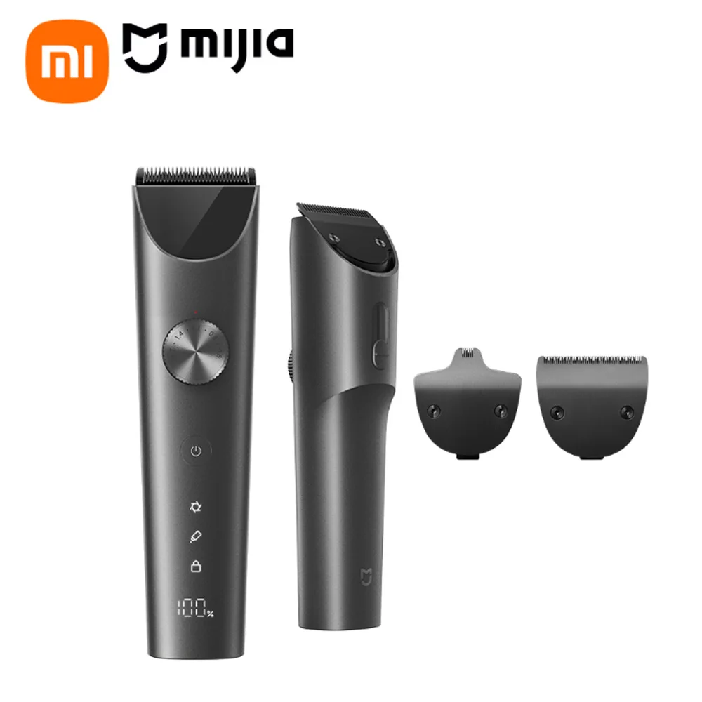 xiaomi-mijia-hair-clipper-2-set-professional-barber-kit-titanium-blade-cordless-hair-trimmer-usb-c-ipx7-waterpr0of-lcd-for-men
