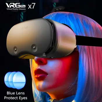 虛擬實境3D VR眼鏡智慧型手機手機行動護目鏡頭盔頭戴式裝置鏡片設備Viar智慧型手機電玩檢視器套裝 8 最佳銷售 Gear VR - №2