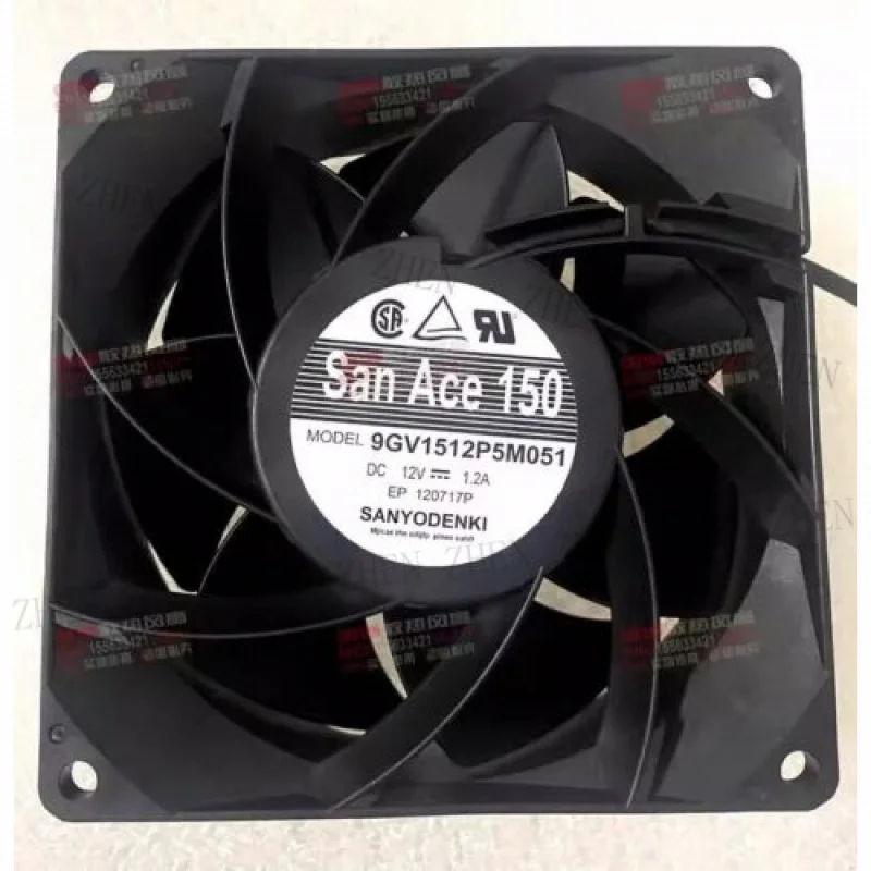 

Y FOR Sanyo 9GV1512P5M051 15050 12V 1.2A 15CM Inverter Cooling Fan