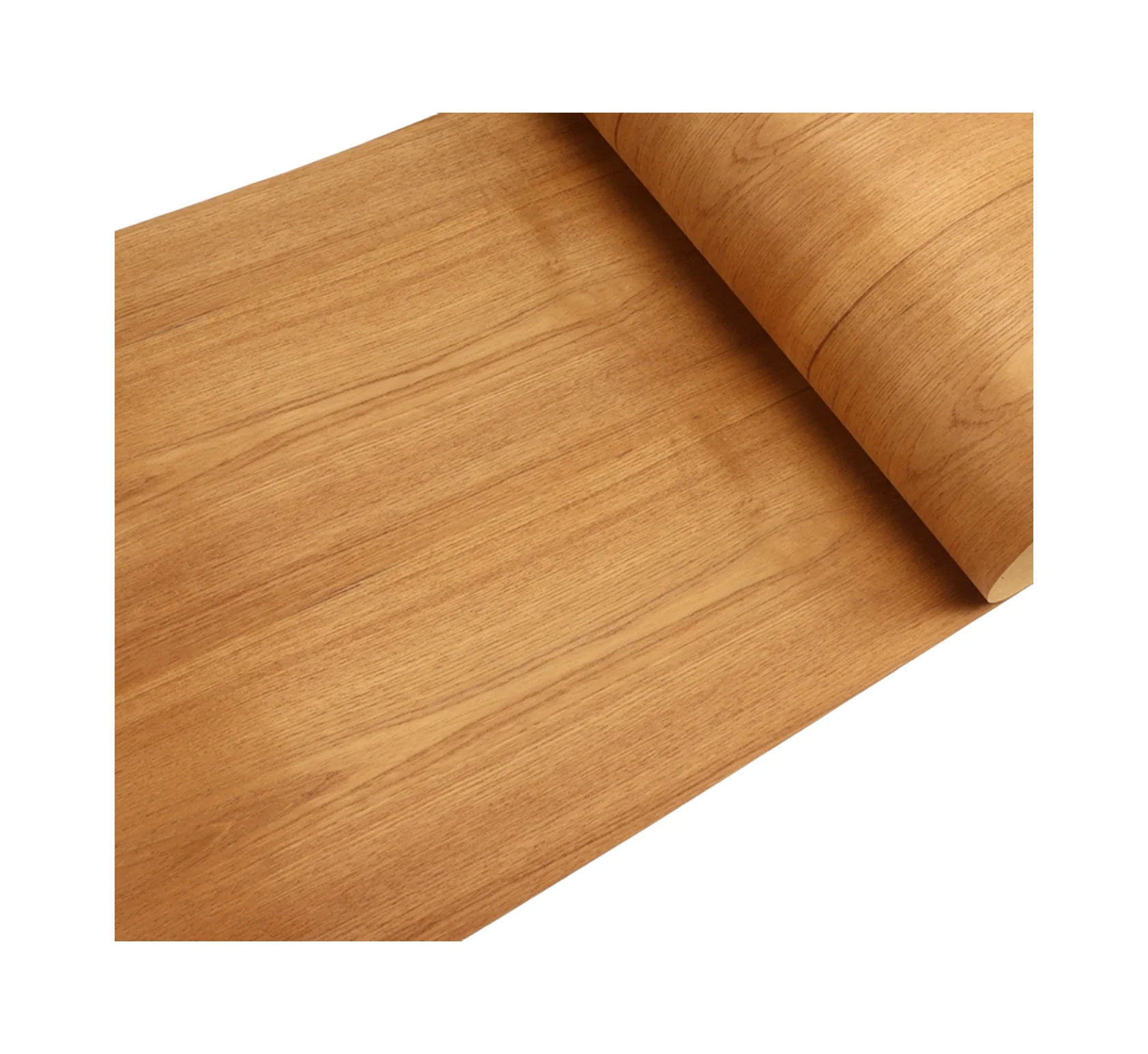 L:2.5meters Width:580mm T:0.25mm New Natural Thai Teak Veneer Home Floor Speaker Decoration Furniture Renovation