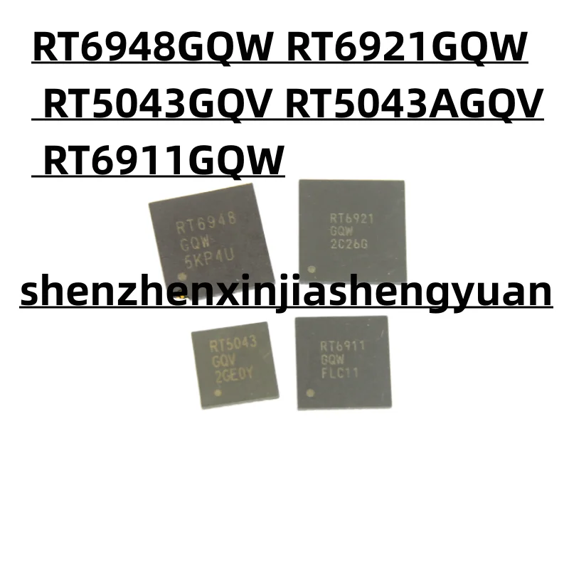 RT6948GQW, RT6921GQW, RT5043GQV, RT5043AGQV, RT6911GQW QJoyV, Original, Neuf, Lot de 1Pc