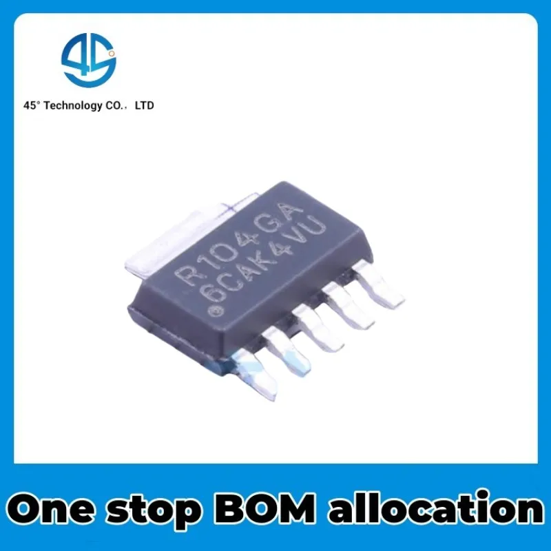 

5PCS New original imported REG104GA-A R104GA SOT223 low-voltage differential linear regulator NEW IC Chipset