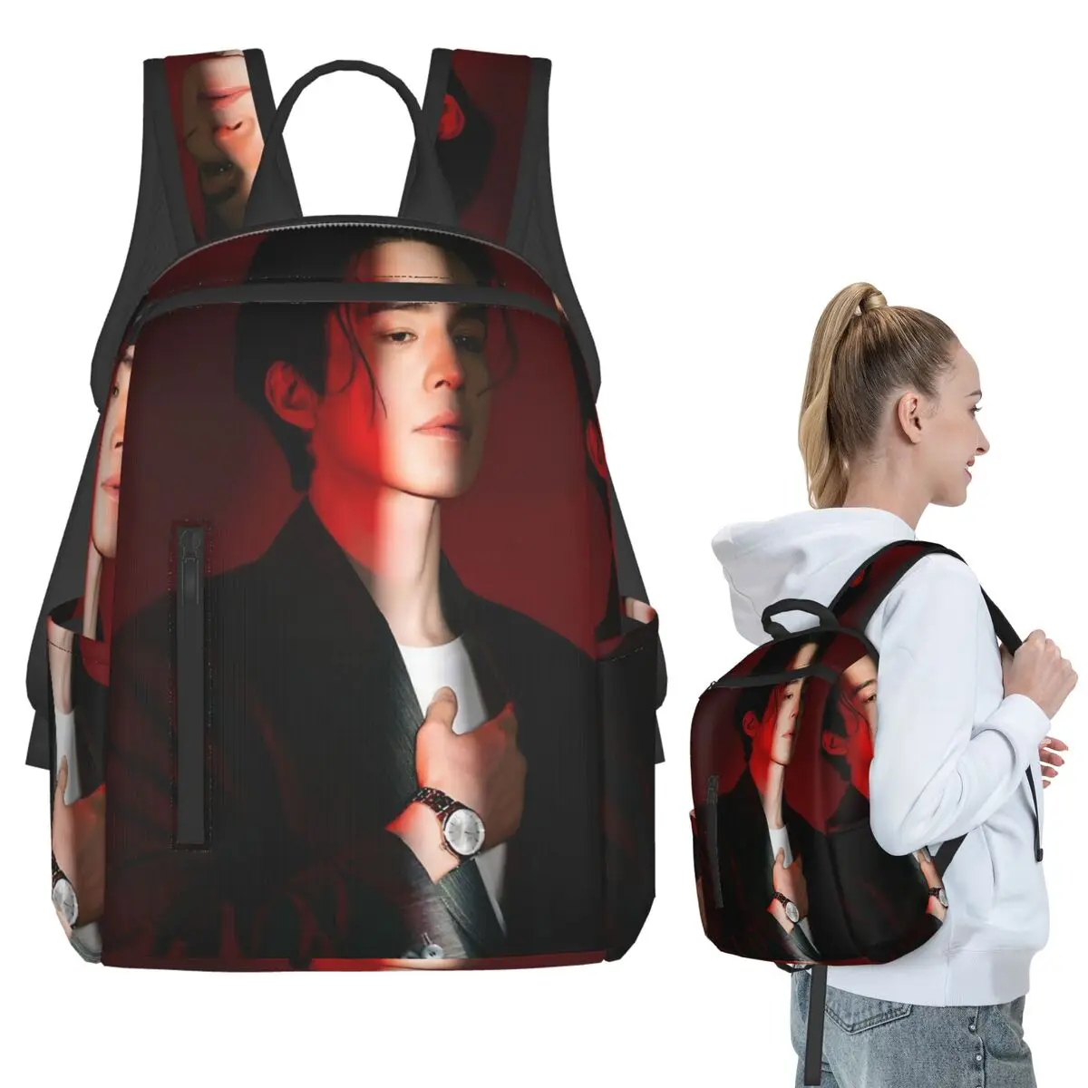 

Рюкзак Lee Dong Wook, студенческая сумка для книг, детская школьная сумка, сумки на плечо для компьютера, мужские и женские сумки