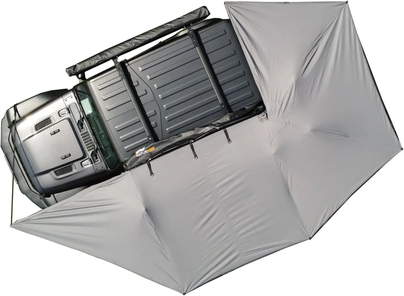 Naturnest Awning, 270 Awning Car Awning For Jeep Van Truck Suv Awning, Overland Awning, Naturnest 270 Degree Awning, Car Canopy