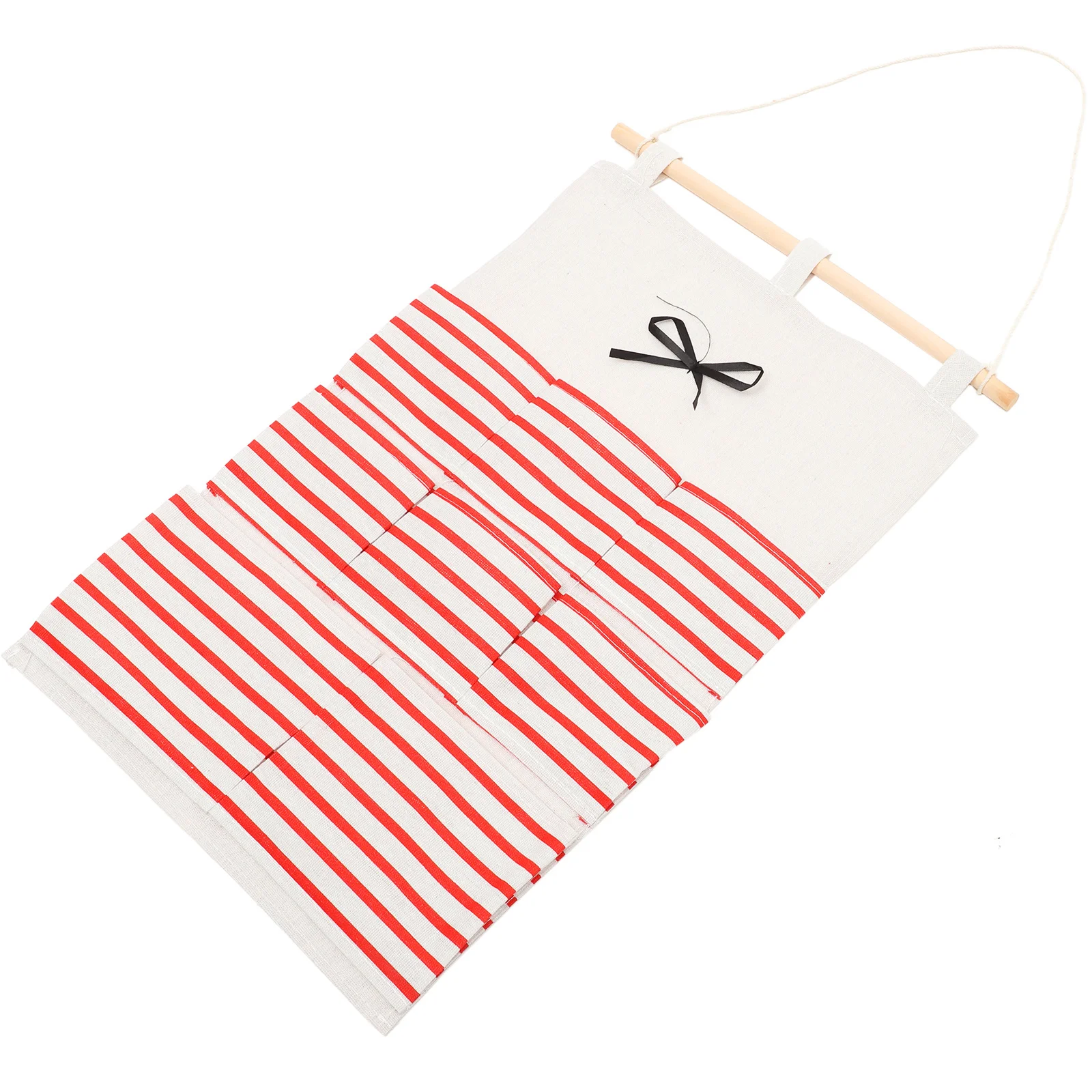 

Household Large Capacity Wall Hanging Bags 8-Pocket Closet Hanging Organizer Bag Space-Saving Storage Pouch for Room