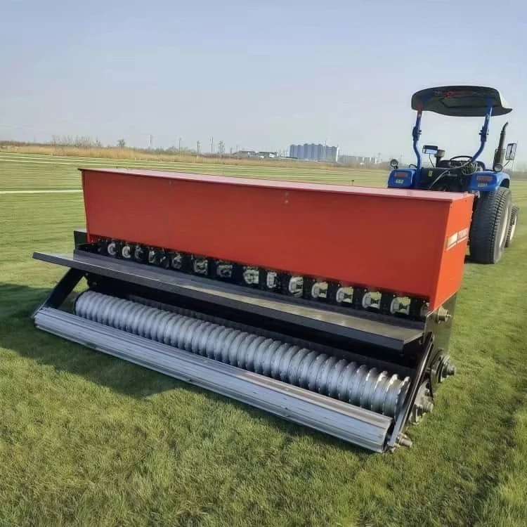 Hot Sale Rear Suspension Lawn Seeder Machine Farm Tractor Transplanter for Grass Alfalfa Seed High Demand Seeders Transplanters