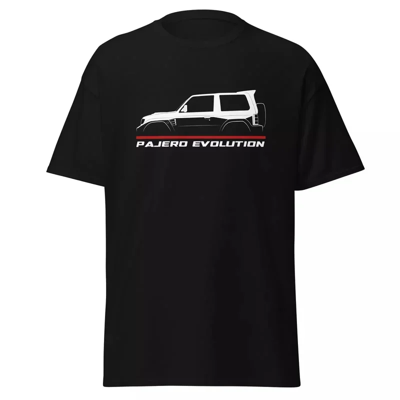 

2024 Men T Shirt Mitsubishi Pajero Evolution 1997-1999 Enthusiast T-shirt Summer Short Sleeves 100% Cotton Streetwear S-3XL