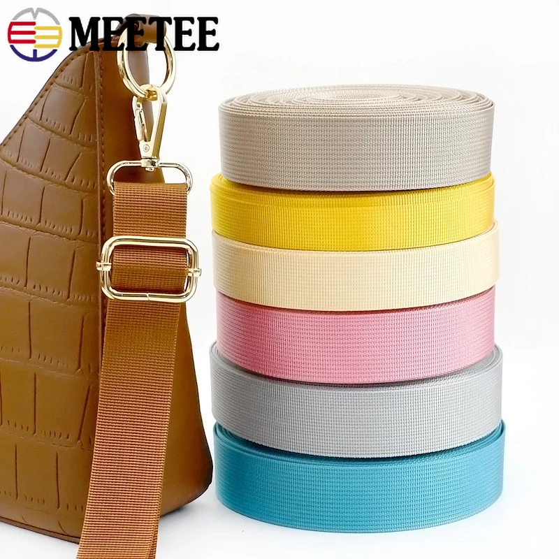 3M 20-38mm Nastri in nylon Nastro a treccia Fascia per zaino Cintura di sicurezza Borsa per tracolla Guarnizioni Fai da te Viés Vincolante Accessori per cucire