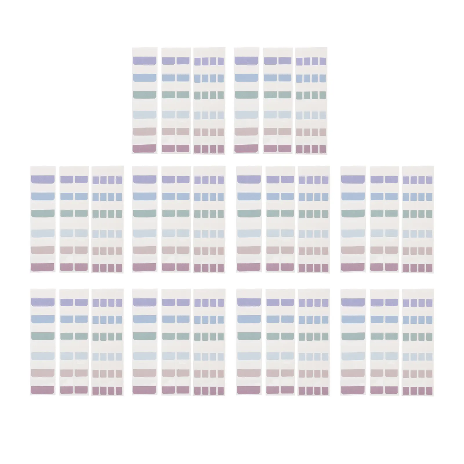 

Sticky Page Tabs Plastic Page Marker Book Annotation Supplies Writable Memo Pad Self-Adhesive Book Labels