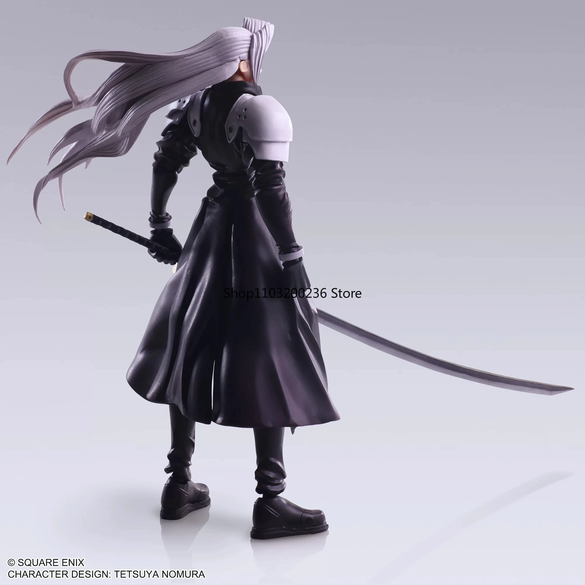 Figurka akcji PLAY ARTS Sephiroth Final Fantasy VII z ruchomymi stawami, model kolekcjonerski, prezent