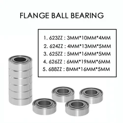 double shield miniature high carbon steel bearing 608zz 623zz 624zz 635zz 626zz 688zz 3D printer parts Bearing