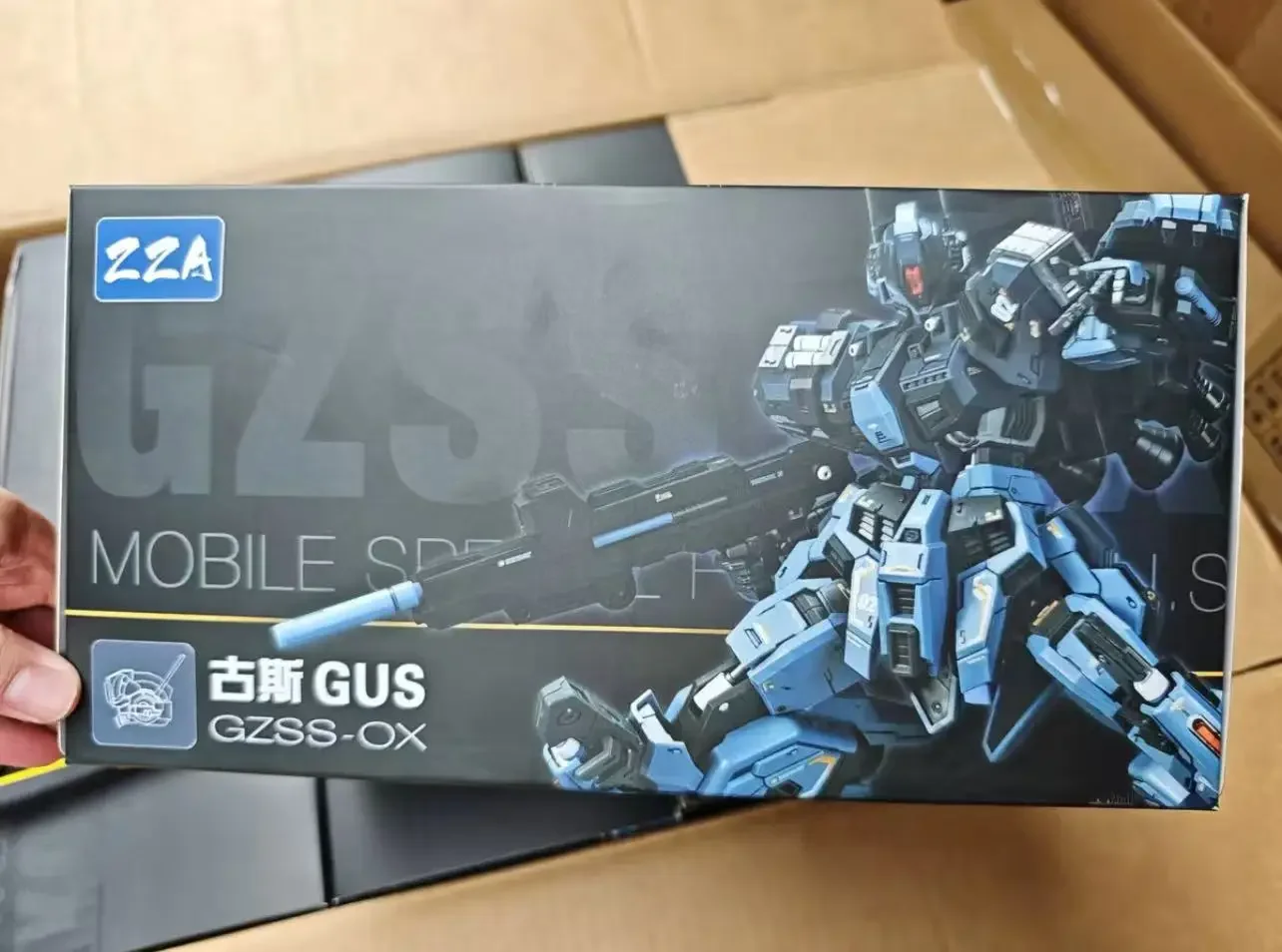 

В наличии Zzza Mode Gzss-Ox-Gusi-Gus 1/100, комплект экшн-фигурок, фигурки робота, пластиковая модель, детские игрушки для хобби