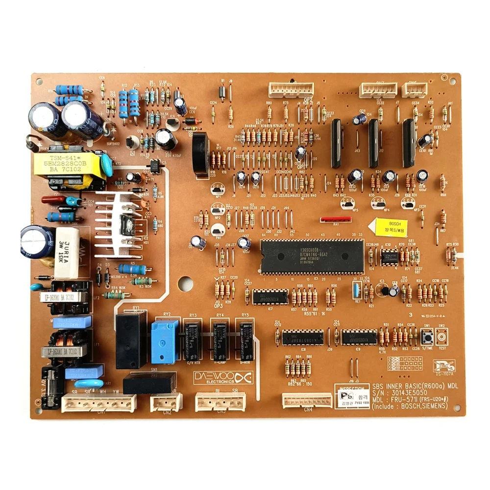 

Refrigerator Motherboard Control Plate Fridge Electrical Panel For Siemens 30143E5050 FRU-571