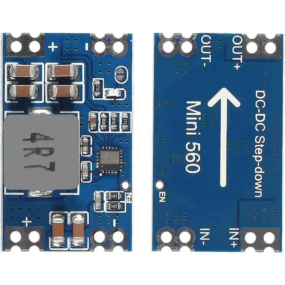 1Pc High Efficiency Output 3.3V/5V/9V/12V 5A Mini560PRO Step Down DC-DC Converter Voltage Regulator Buck Stabilized Power Supply