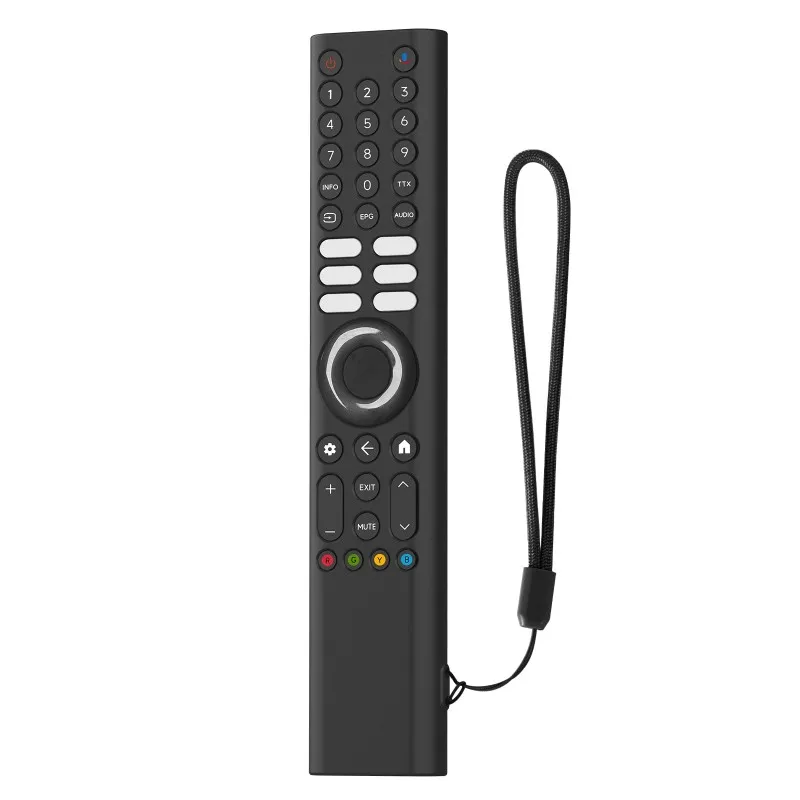 AA80 Silicone Cover for XMRM-P3 with Lanyard Anti-Slip Drop-Proof Protective Case Television Remote Cover