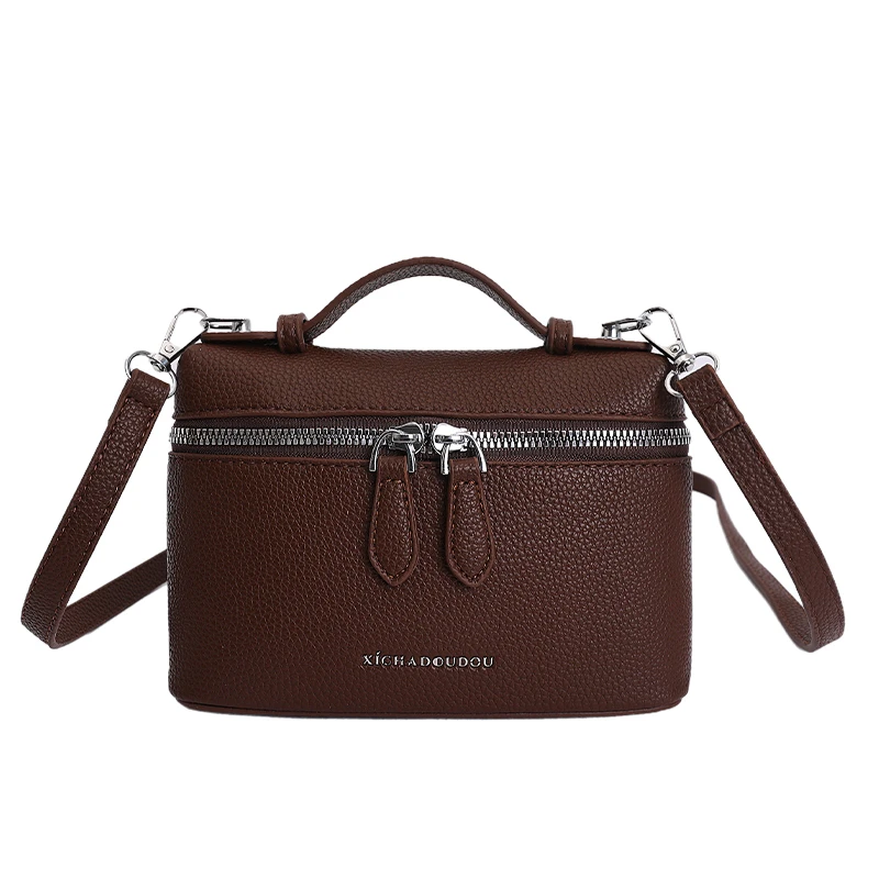 

Vintage Unique Luxury Diaper Bag: Women's Crossbody Purse, Textured Shoulder Bag With Famous Designer Style And Solid Color