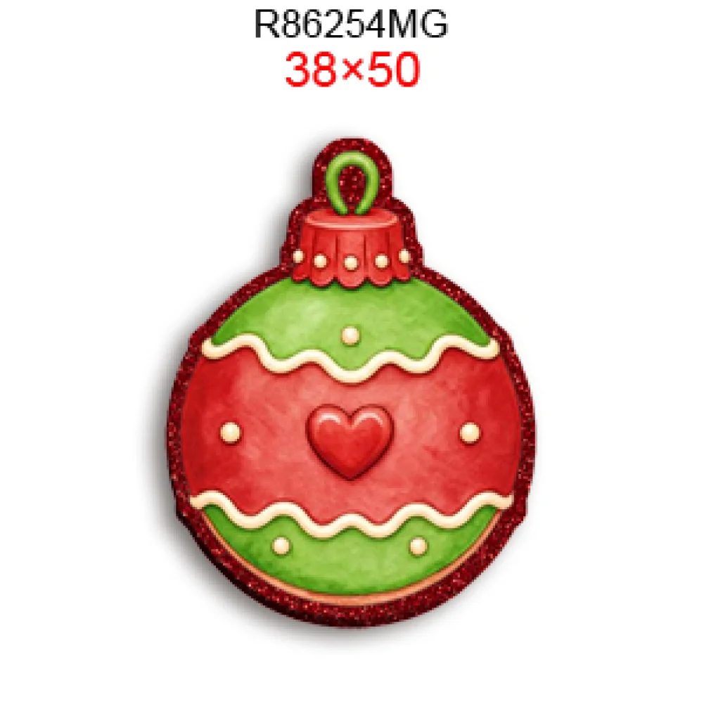 5pcs Merry Christmas Day Color Glitter Acrylic Flatback for Badge Hair Bow Keychain Reel Clip Decoration