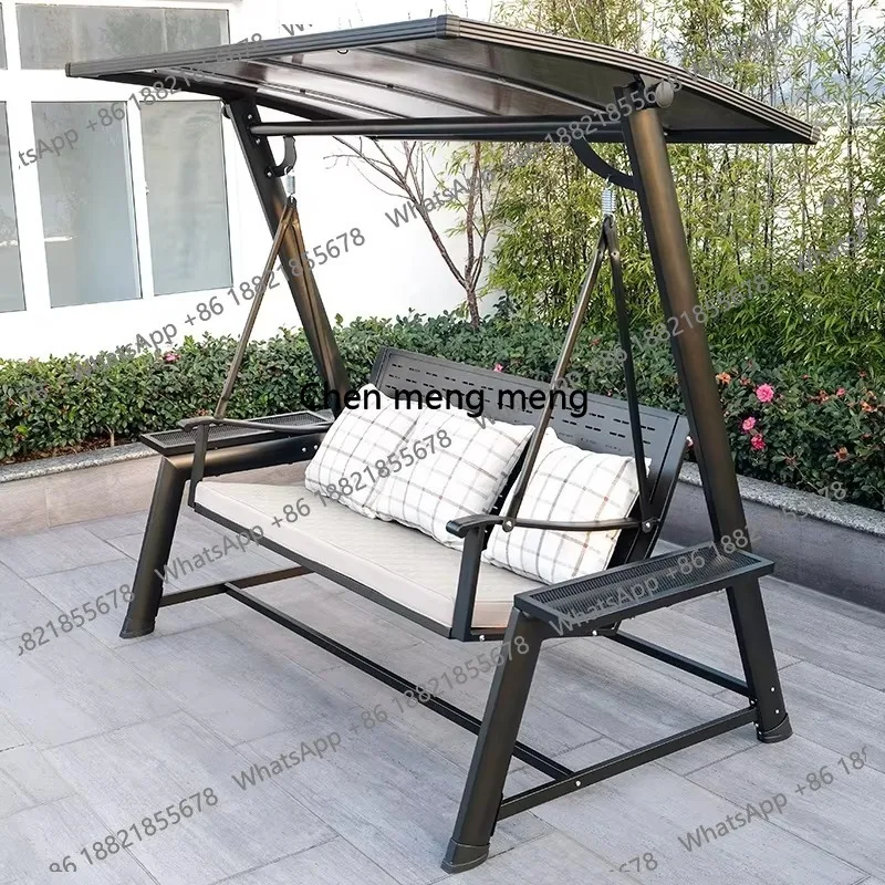 

Factory Wholesale Outdoor Furniture Swing Modern Outdoor Furniture Swing Chair Garden Metal Stand Garden Swing Customized