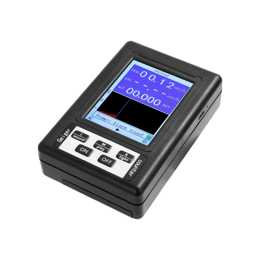 

Smart BR-9B Handheld Portable Digital Display Nuclear Radiation Detector Geiger Counter Semi-functional Type Dosimeter EMF Meter