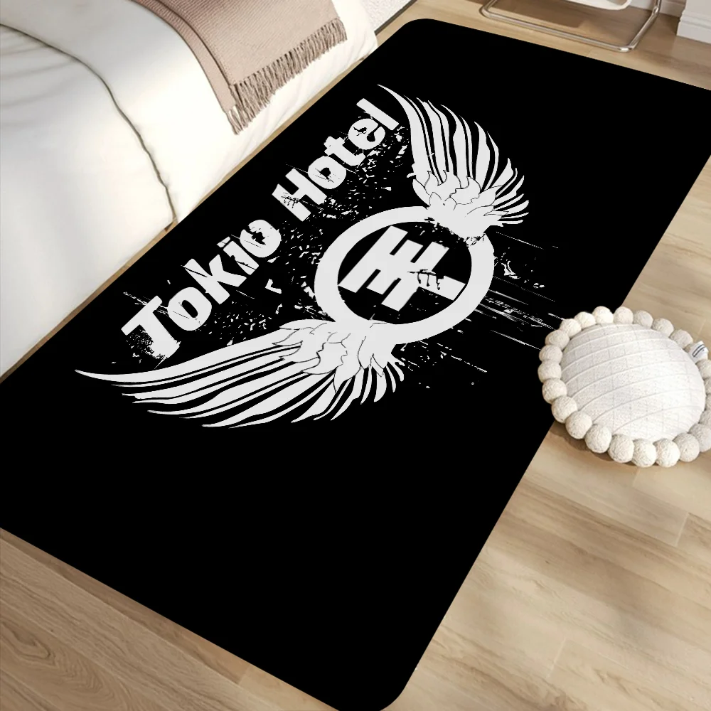 Tokio Hotel Band printed Room Mats Cheaper Anti-slip Modern Living Room Balcony Printed Welcome Rug