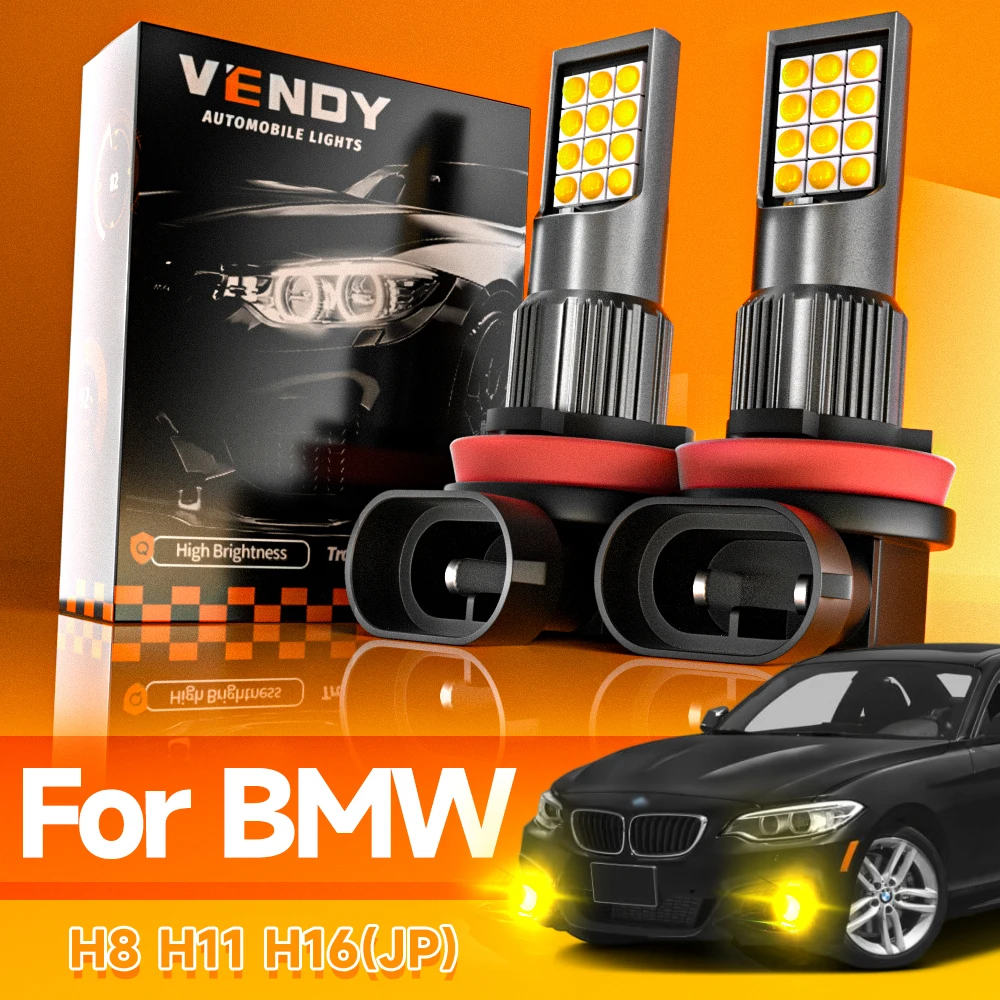 2 stücke LED Nebelscheinwerfer Blub H8 Lampe Canbus Kein Fehler Für BMW F21 2011-2019 F45 F23 F22 f87 F46 F30 F80 E93 1 2 3 Serie