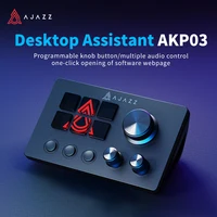 AJAZZ AKP03E teclado Macro programable Panel de consola multifuncional Assistente botón personalizado Mini teclado para PC portátil