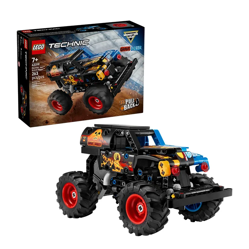

Конструктор LEGO 42219 Monster Jam ™ гробозаготовитель ™ Машинка-игрушка Fire Ice Power Car для детей, подарок на день рождения, подарок на День святого Валентина
