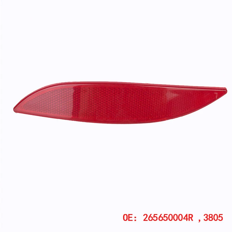 Car Reflective Strip Suitable For Renault Megane Mk3 Rear Bumper Signal Lamp Light Reflector