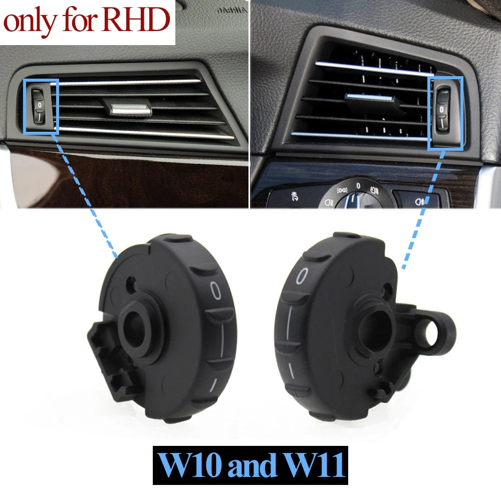 Auto Front Hinter Klimaanlage Drehen Basis Rolle AC Ventilation Rollrad für BMW 5 Serie F10 F11 520 521 523 525 528 530 – Detail 4