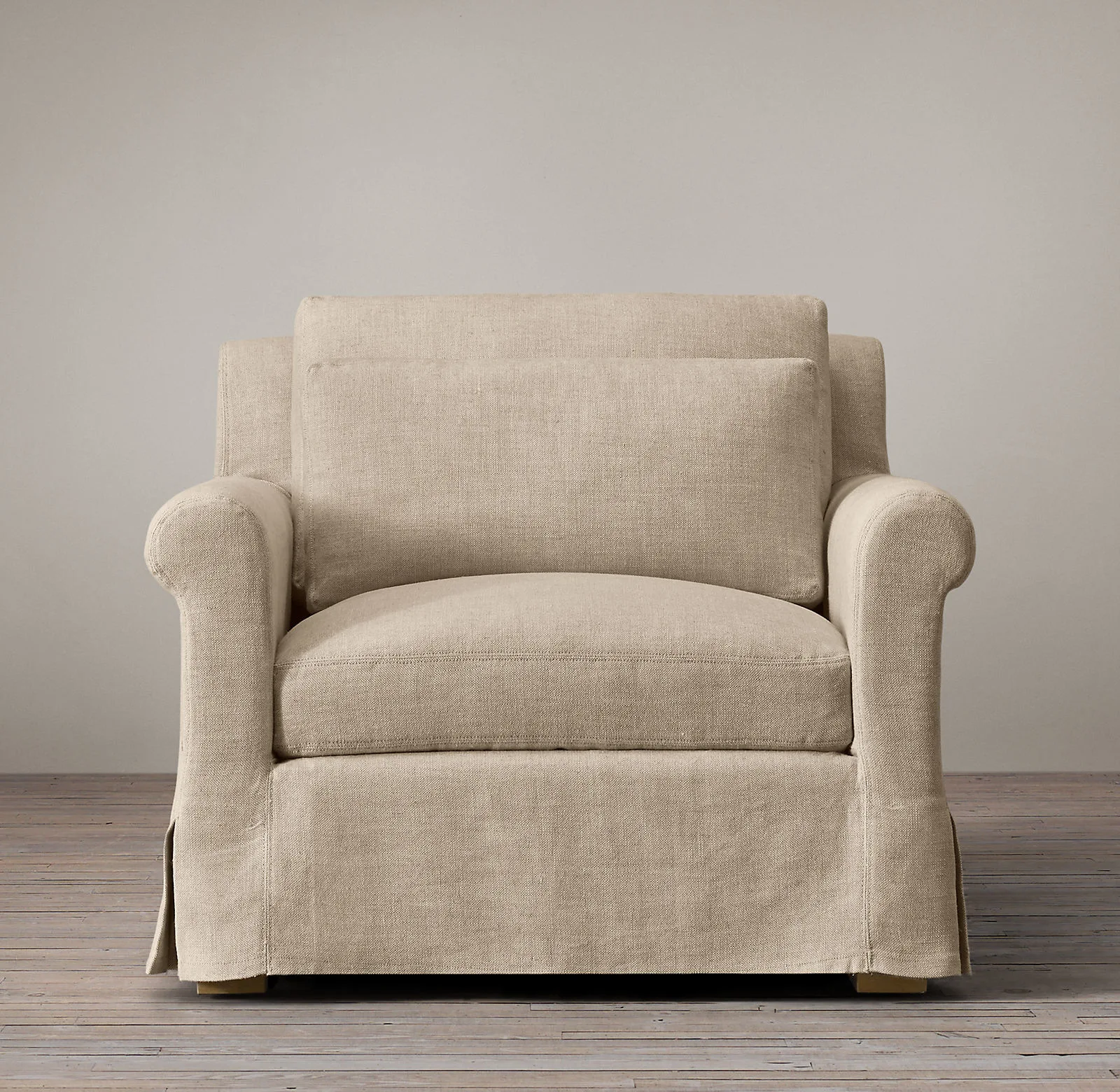 Classical solid wood sofa American country retro fabric furniture Italian modern simple solid wood