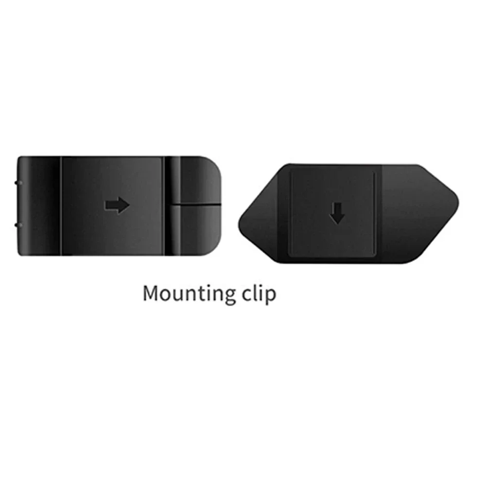 For EJEAS Q8/Q7/V7/V6 PRO+/V4 PLUS Motorcycle Helmet Headset Double-Sided Tape Base Mounting Clip