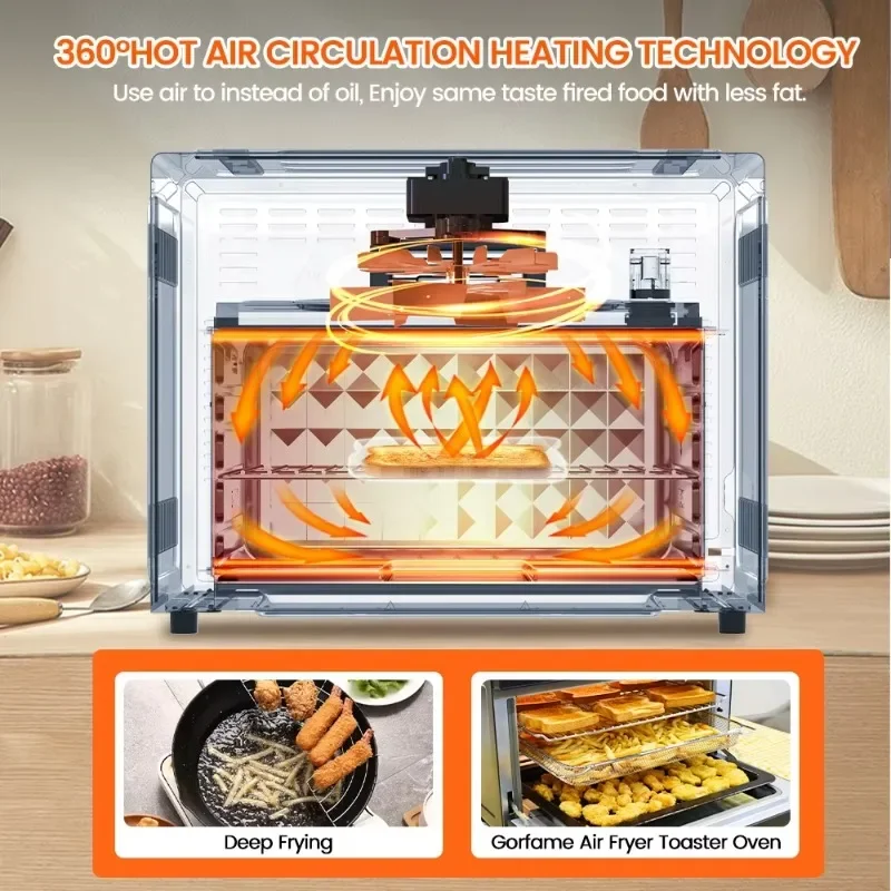 30L Multi Function  Electric Digital Dual Cook Smart Air Fryer Toaster Oven