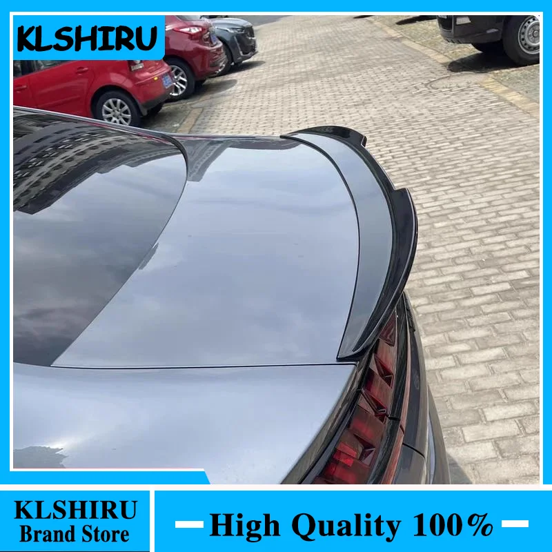 For BYD Han Ev Dm 2022 2023 Car Accessories Side Rear Window Spoiler Cover Trim Molding Garnish Bezel Styling