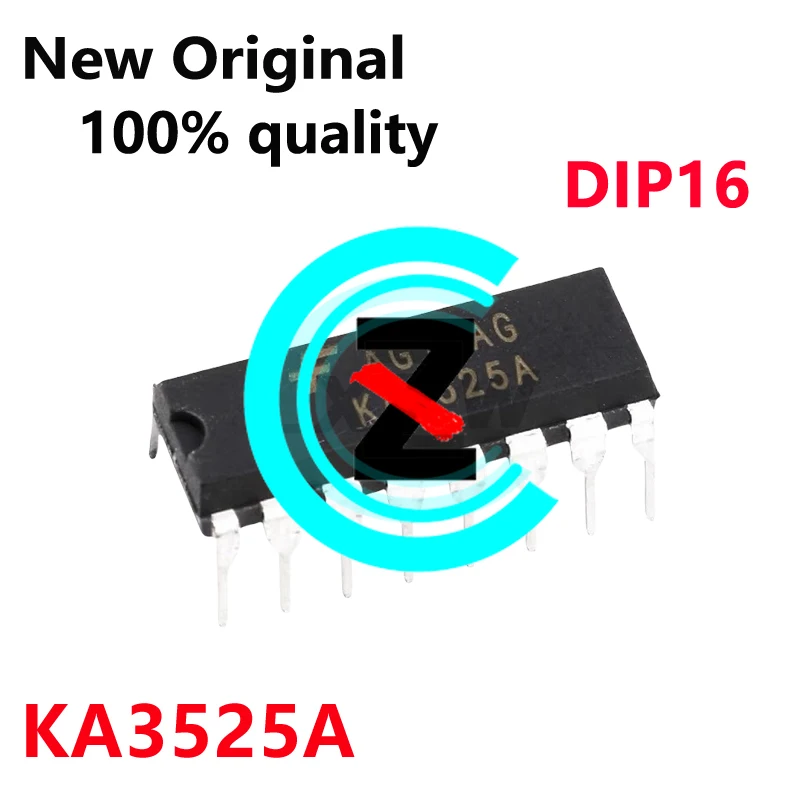 10/PCS Novo Chip Controlador de Fonte de Alimentação Chaveada KA3525A KA3525 KA3525AN DIP16 Em Estoque