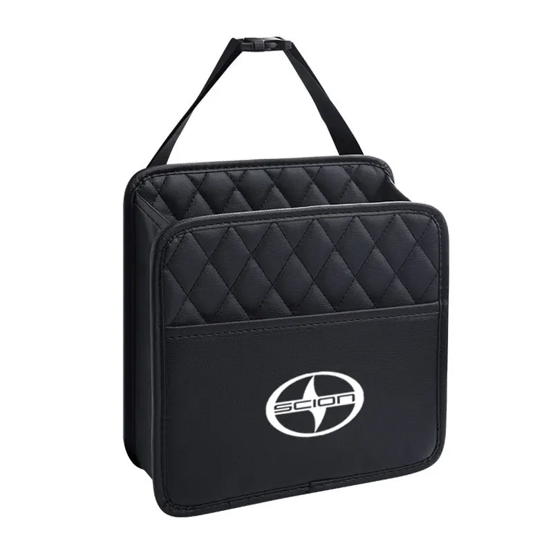 Sac de rangement de dossier de siège de voiture en cuir, sac suspendu, accessoires de voiture, Scion, XA, XB, XD, IQ, TC