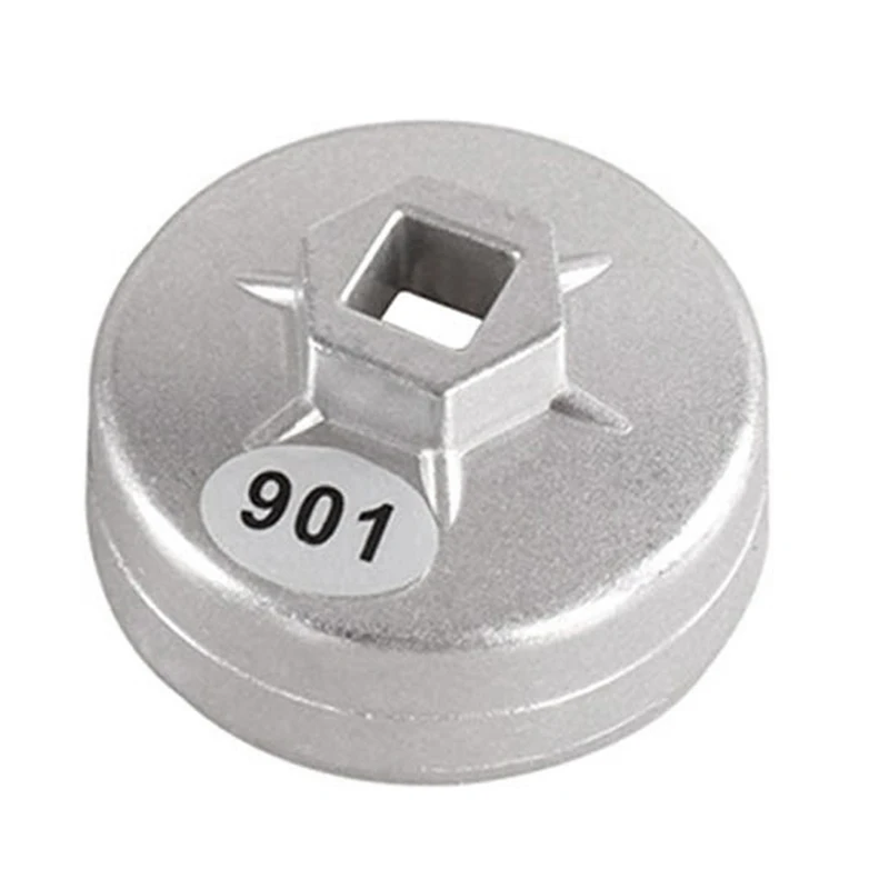 901 14 Cap Oil Filter Wrench 1/2 inch Square Drive Oil Filter Tools Filter Socket Wrench Spanner Hand