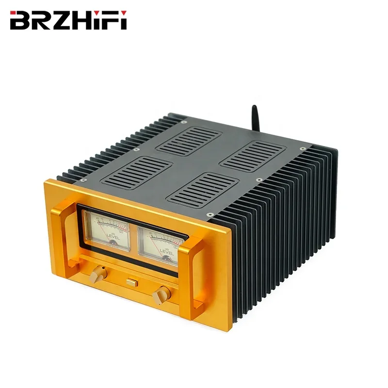 BRZHIFI nuevo diseño 100WX2 amplificador de Audio de alta potencia amplificador estéreo de 2 canales BT5.0 Audiophile HIFI mejor que LM3886 Amplificador