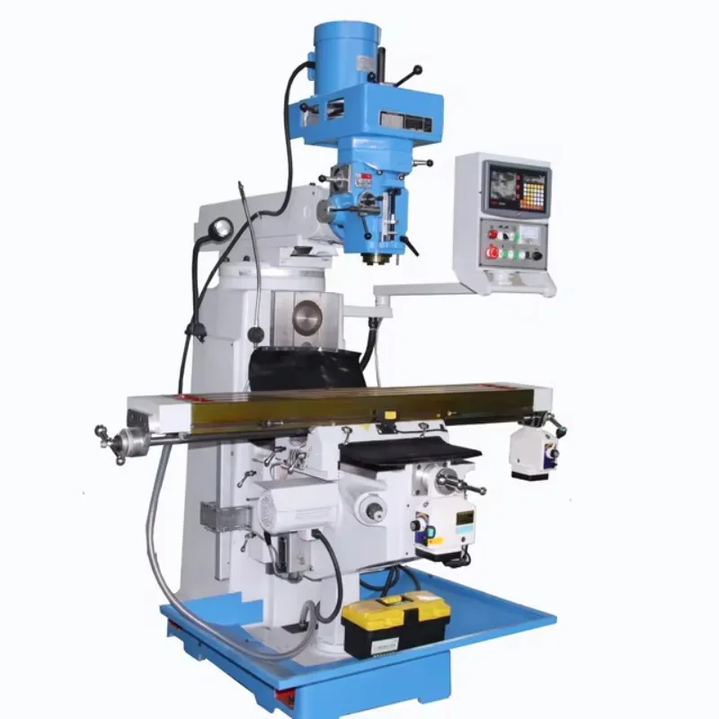 4H Vertical Milling Machine Table 1500x360mm Multi-functional CNC Milling Machine ISO40/ISO50 Spindle Rotates Around the Y Axis