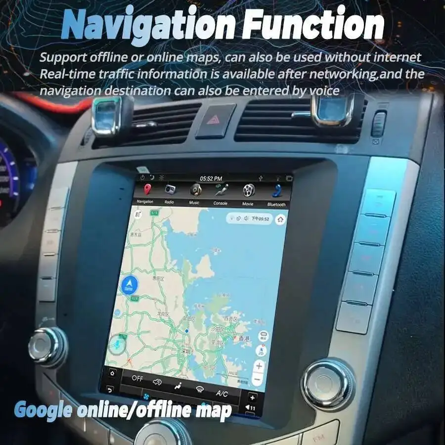 NAVIRIDER Navi 스테레오 Byd S6 자동 수직 스크린 라디오 무선 9.7 인치 CarPlay 자동 GPS 자동차 멀티미디어 비디오 플레이어