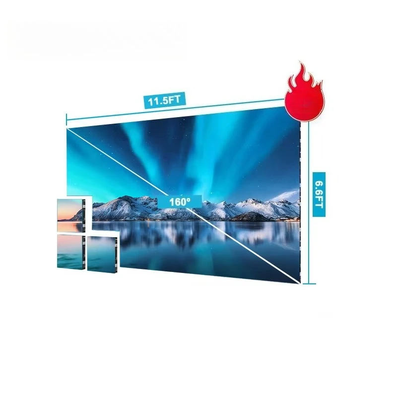 LED Display Screen 3840/7680hz Indoor Led Screen Outdoor P2.6 Die-casting Aluminum Led Video Wall Panel for Stage Rental
