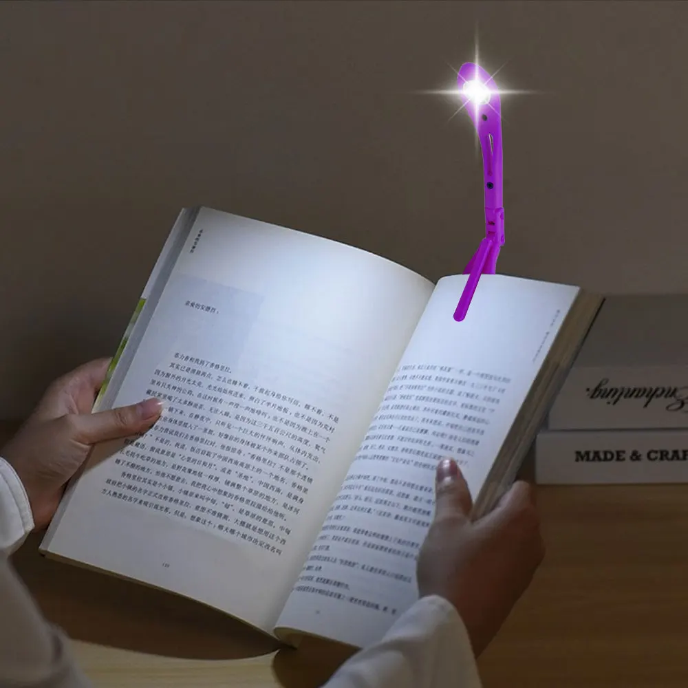 

Flexible Clip Book Lights Eye Protection Small Childrens Night Bookmarks Portable For Notebook Laptop Pc Computer Book Clip Lamp
