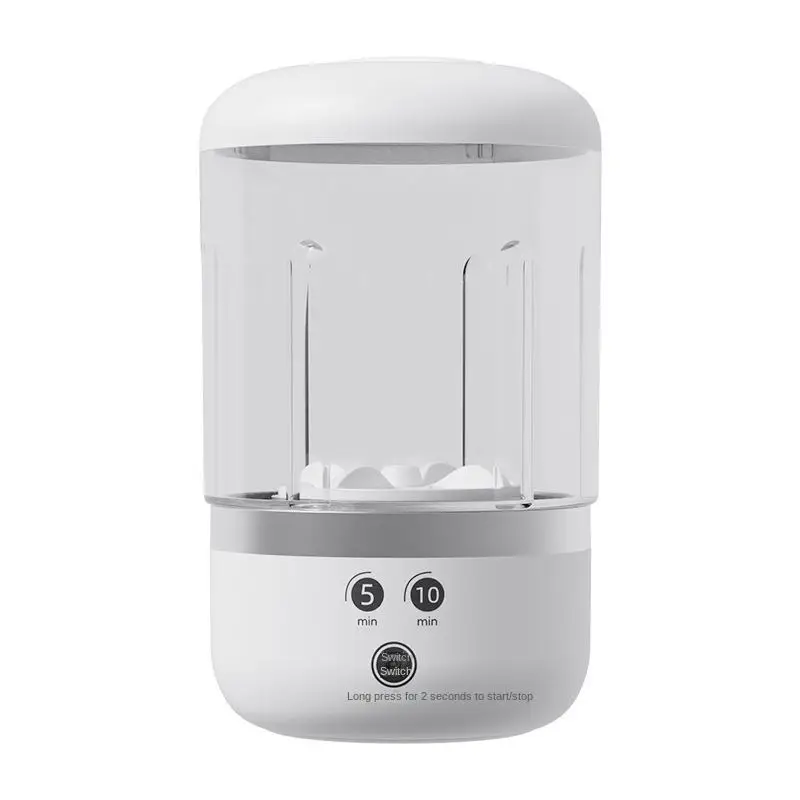 

Портативная мини-автоматическая стиральная машина, новая беспроводная маленькая чашка для стирки нижнего белья с пластиковым корпусом