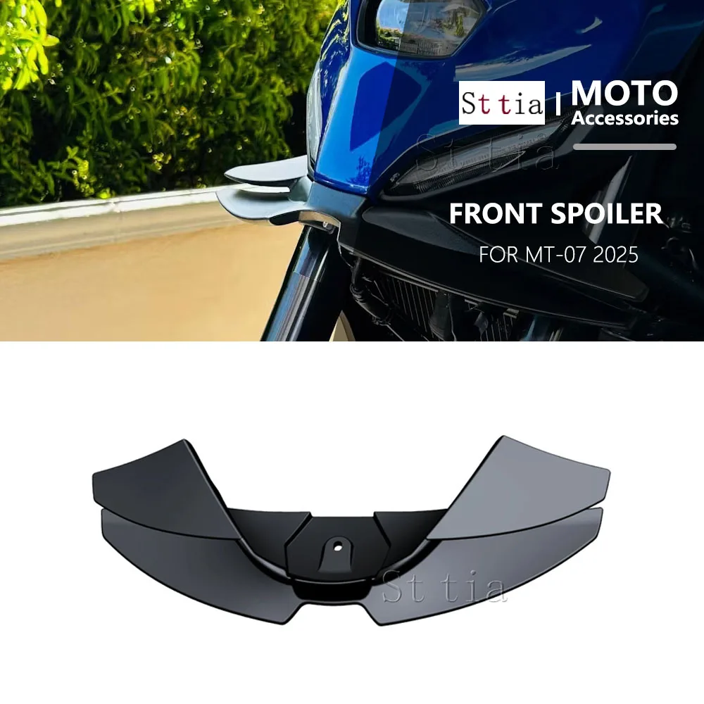 

Fit For MT07 MT 07 2025 Motorcycle Downforce Winglet Aerodynamic Wing Front Spoiler Kit New Accessories Front Spoiler
