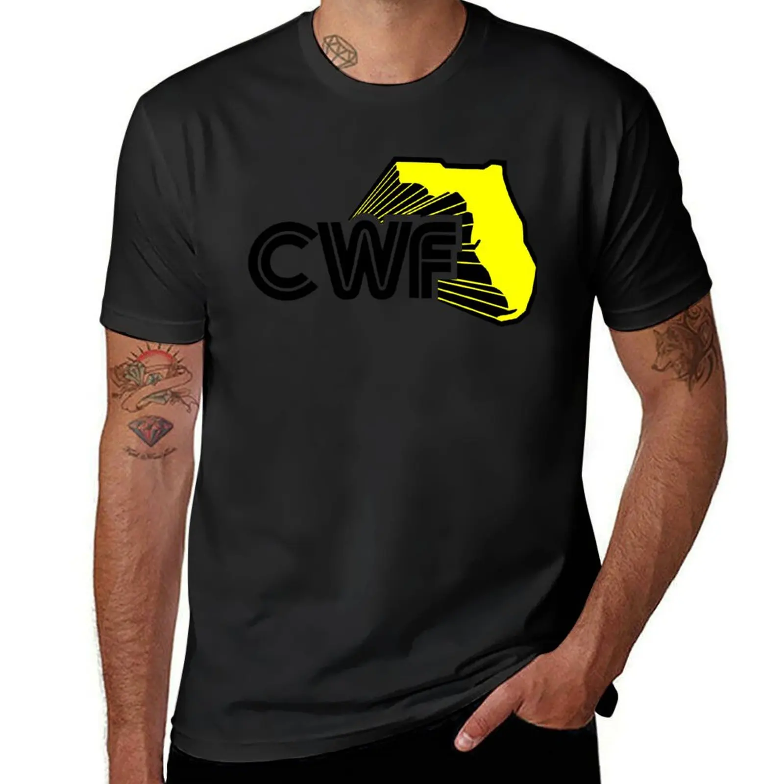 Championship Wrestling from Florida T-Shirt new edition graphics men clothes