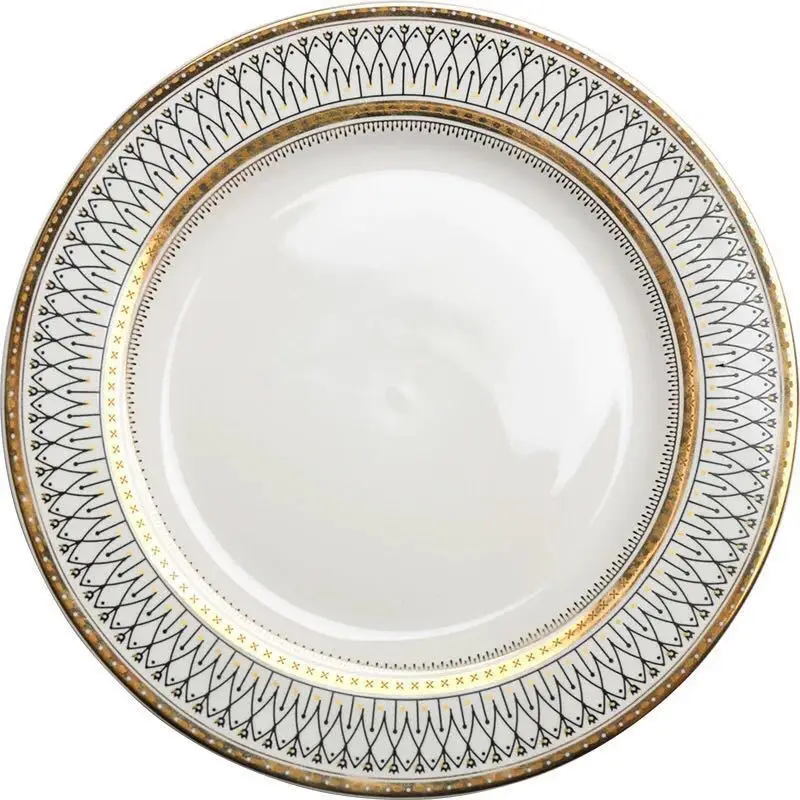 Creative Ceramic Phnom Penh Nordic Western Cuisine Plate Hotel Tableware Set Home Cuisine Beef Plate view 5